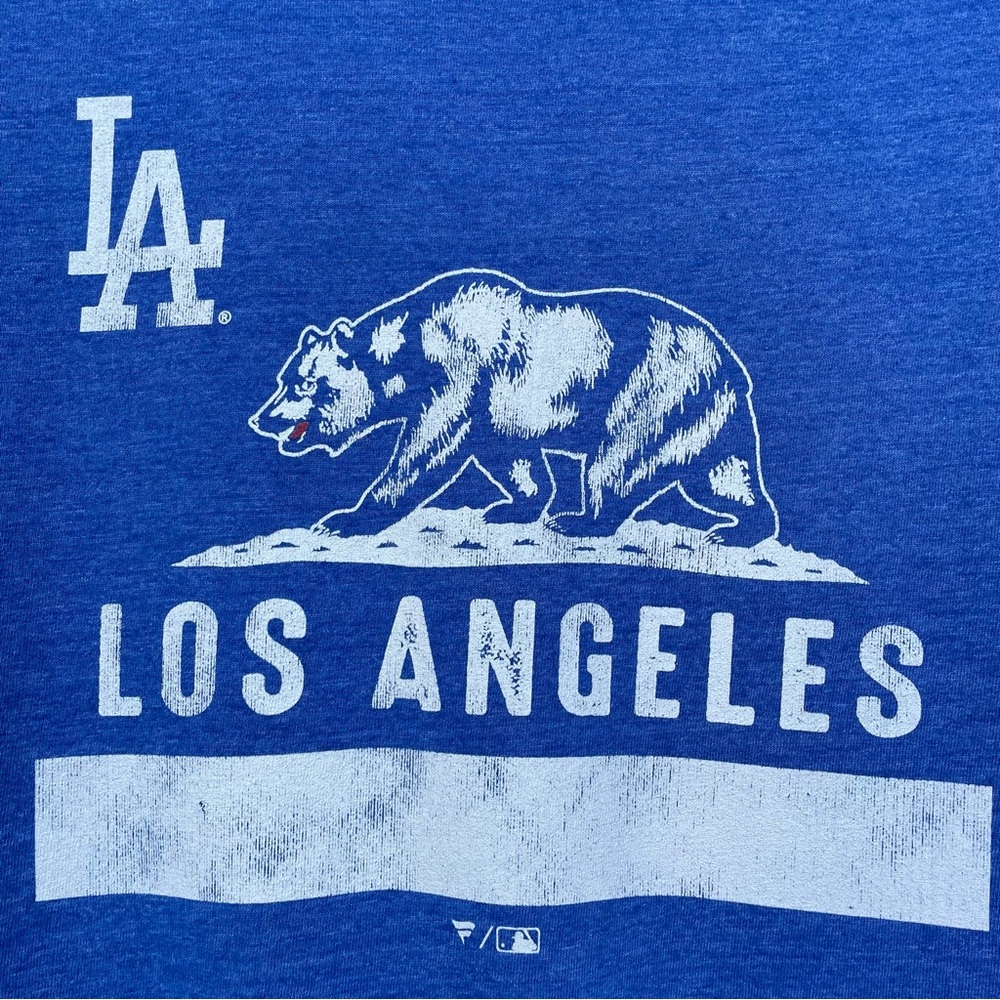 Fanatics LA Dodgers Blue Graphic Tee M